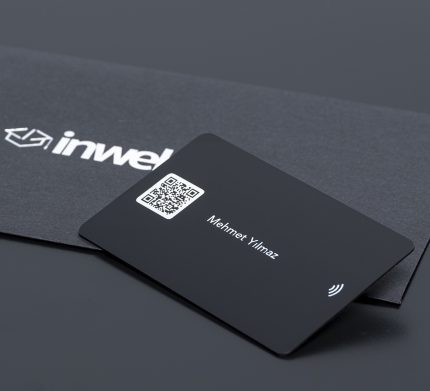 Yedek dijital kartvizit inwebcard akıllı NFC teknolojisi ile çalışır.